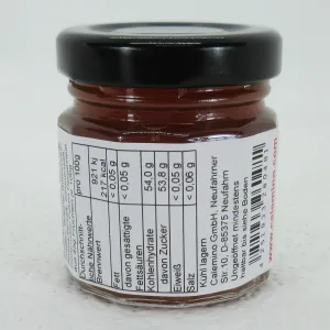 Rhabarber-Gelee extra mit braunem Rohrzucker 50g
