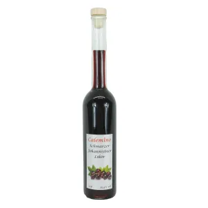 Schwarzer Johannisbeer-Likör 15,4% vol 500ml Designerflasche