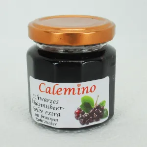 Bavarian Black Currant Jelly extra with brown cane sugar 125g (4.4oz)