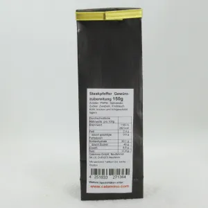 Steakpfeffer Gewürzzubereitung 150g