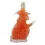 Halloween Virgin Blood Liqueur in Witch on Broom with Blood Orange Liqueur 15.4% vol 200ml (6.8oz)