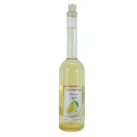 Our Pear Liqueur from our fruit ...