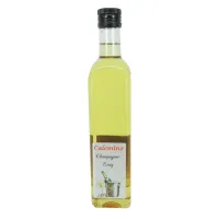 Our champagne vinegar in our han...