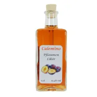 Our plum liqueur from our fruit ...