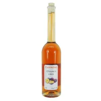 Our plum liqueur from our fruit ...