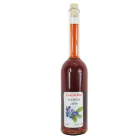 Our sloe liqueur from our fruit ...