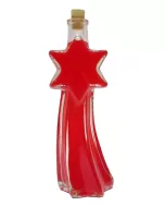 Kristallklarer Vodka und der Ges...